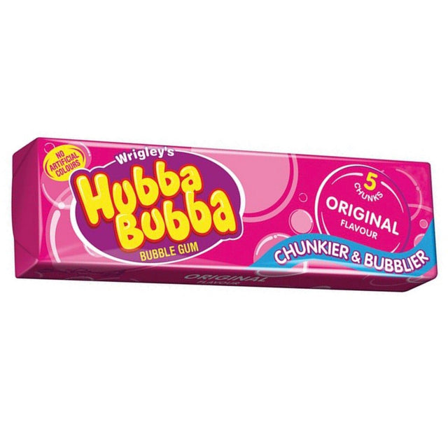 Wrigley’s (HB) Hubba Bubba Original Bubble Gum 140g - Asian Online Superstore UK