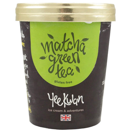 Yee Kwan Green Tea Ice Cream 500ml - Asian Online Superstore UK