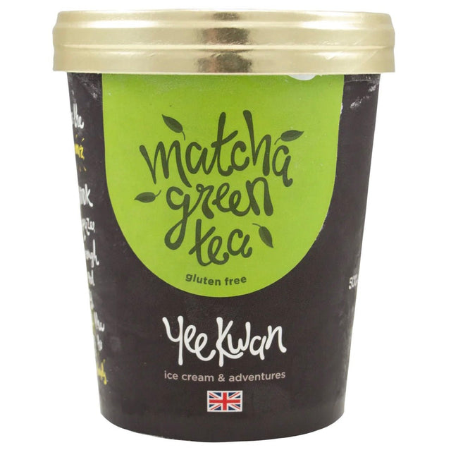 Yee Kwan Green Tea Ice Cream 500ml - Asian Online Superstore UK