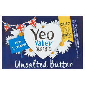 Yeo Valley Organic Unsalted Butter 250g | Asian Grocery UK