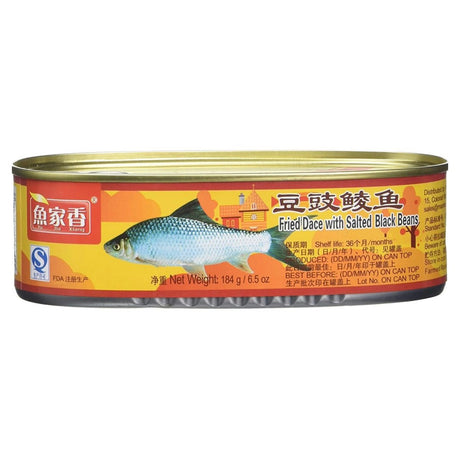 YJX Yu Jia Xiang Fried Dace With Black Bean 184g - Asian Online Superstore UK