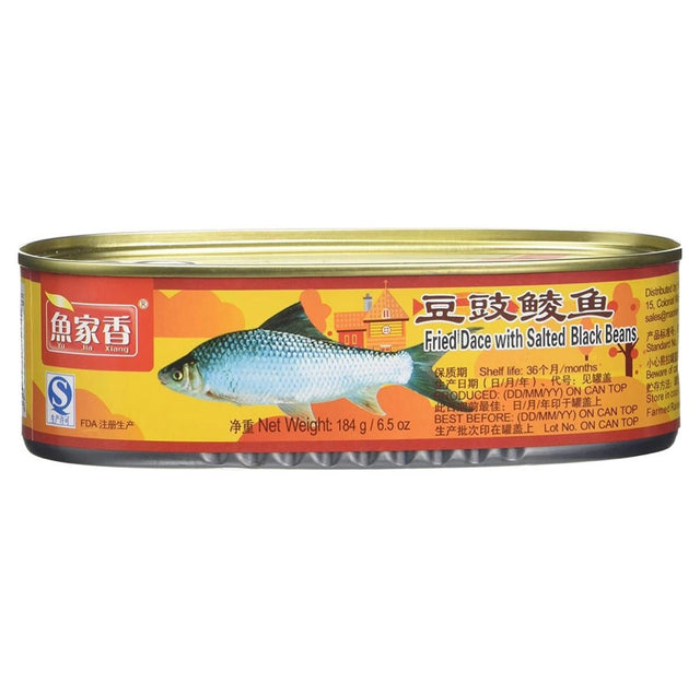 YJX Yu Jia Xiang Fried Dace With Black Bean 184g - Asian Online Superstore UK