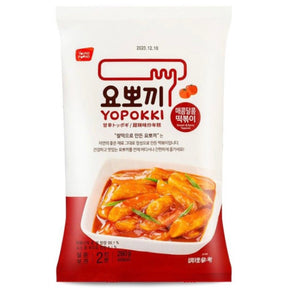 Youngpoong Yopokki Sweet & Spicy Topokki 2 Portion (Instant Rice Cake) 280g | Asian Grocery UK