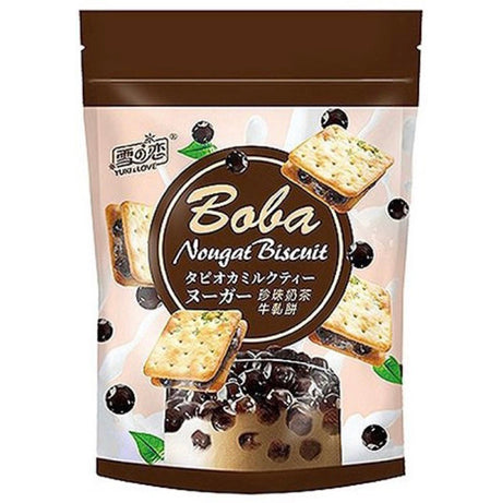 Yuki & Love (SG) Boba Nougat Buscuit 120g - Asian Online Superstore UK
