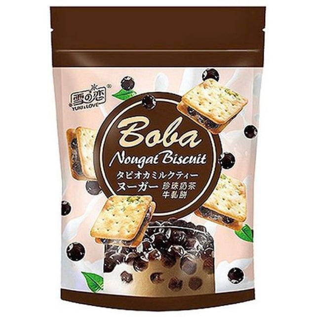 Yuki & Love (SG) Boba Nougat Buscuit 120g - Asian Online Superstore UK
