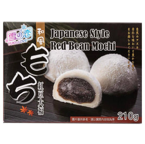 Yuki & Love (SG) Japanese Style Red Bean Mochi  210g | Asian Grocery UK