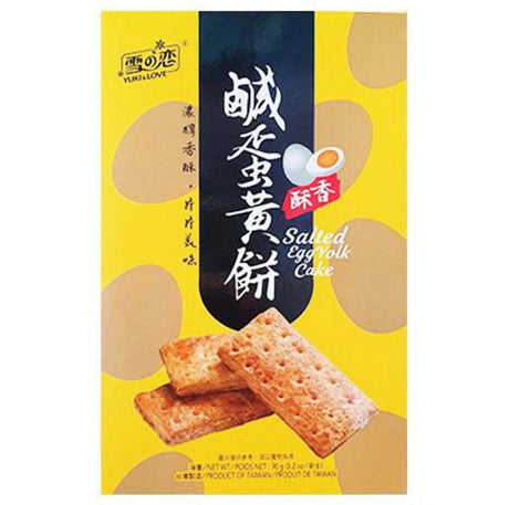 Yuki & Love (SG) Salted Egg Yolk Cake 90g - Asian Online Superstore UK