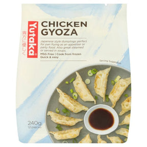 Yutaka Chicken Gyoza (12pc) 240g | Asian Grocery UK